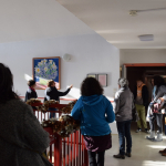 Visite guidée du Centre d'art LBO à l'EHPAD Les Blés d'Or en janvier